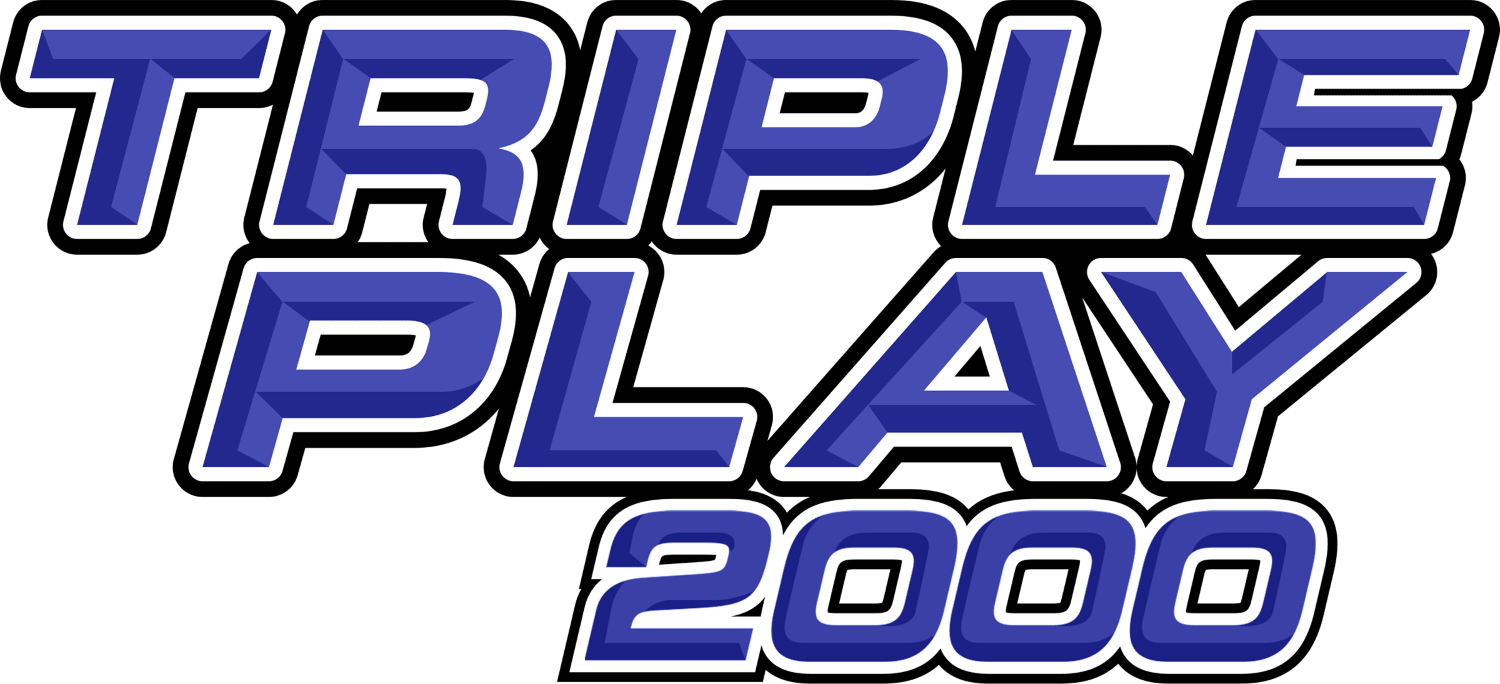 Triple Play 2000 logo for Playstation